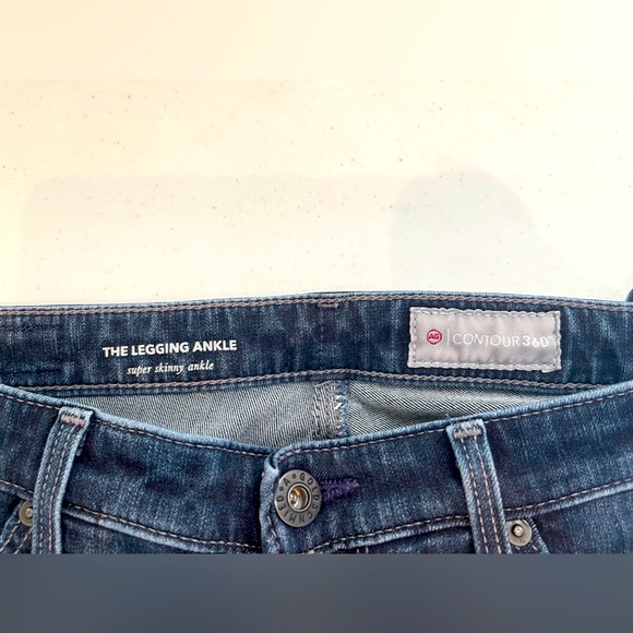 EUC, AG women’s denim, size 25R, the legging ankle, super skinny ankle - Picture 4 of 10